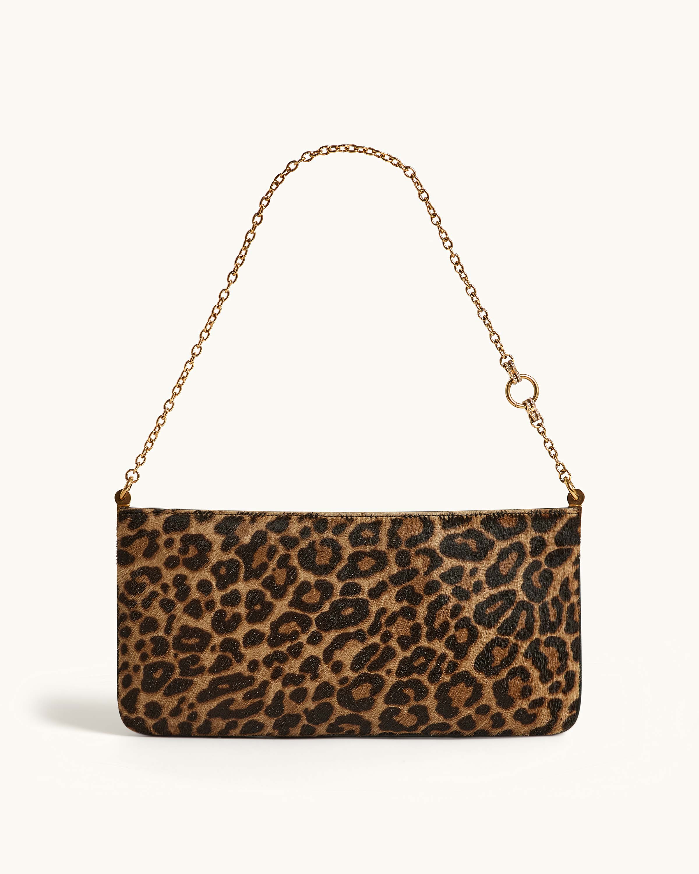 Snap Bag in Leopard Calf Hair